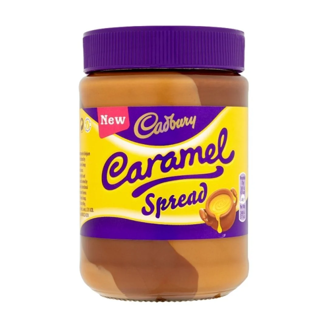 Cadbury Caramel Spread, Cadbury-Schokoladen- und Karamellcreme im 400g-Glas