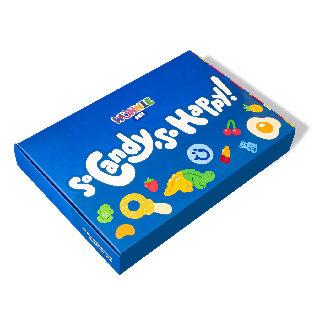 Wunnie box „Be Mine“, das Candy box, das du mit den Lieblingsgummibärchen deiner besseren Hälfte zusammenstellen kannst - Image 8