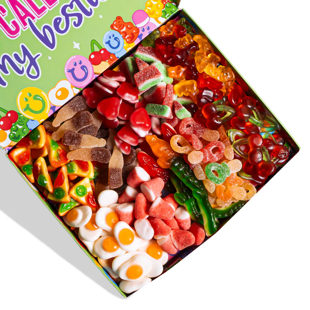 Wunnie box "Best Friends Forever", das Candy box zum Zusammenstellen mit den Lieblingsgummibärchen deiner besten Freundin - Image 3