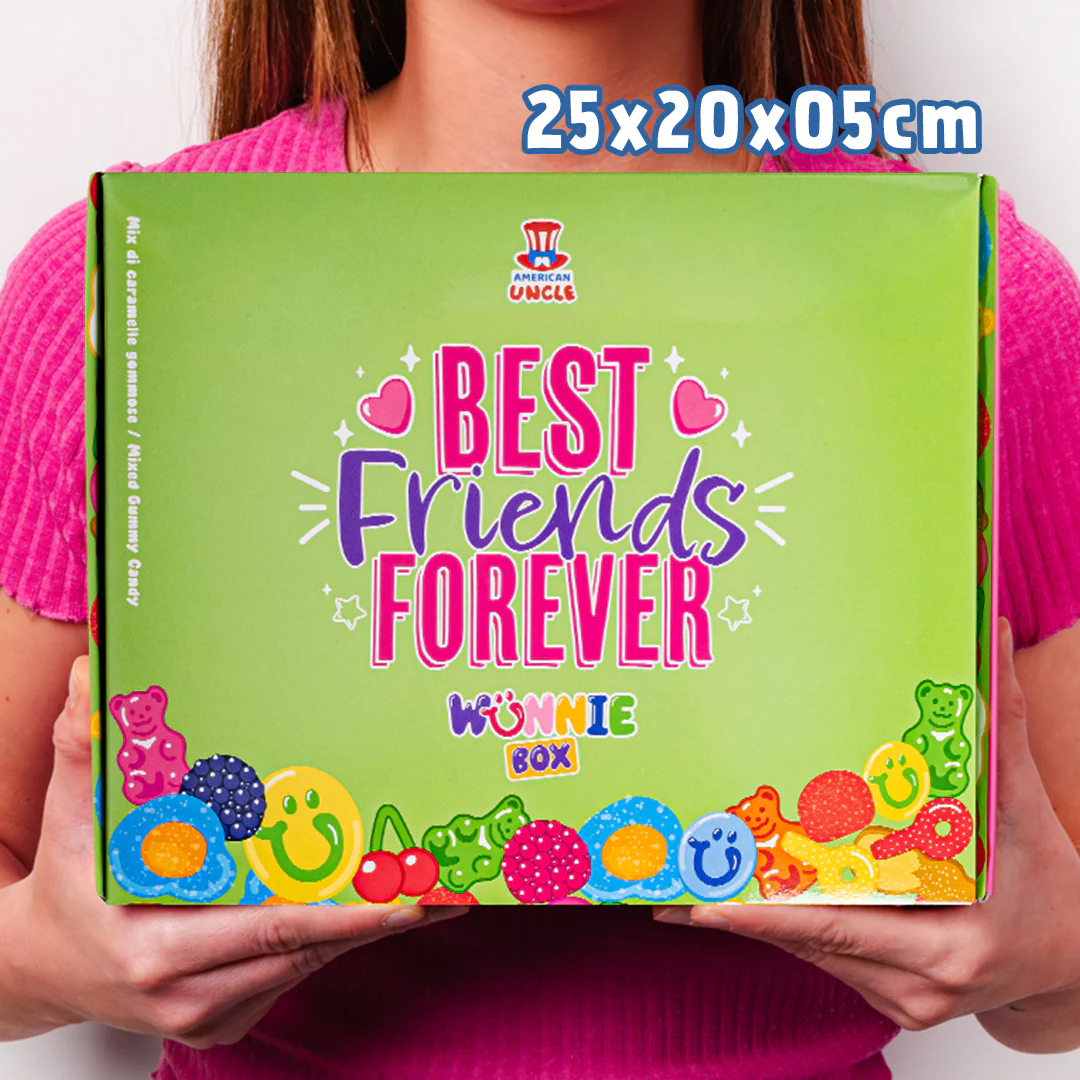 Wunnie box "Best Friends Forever", das Candy box zum Zusammenstellen mit den Lieblingsgummibärchen deiner besten Freundin - Image 4