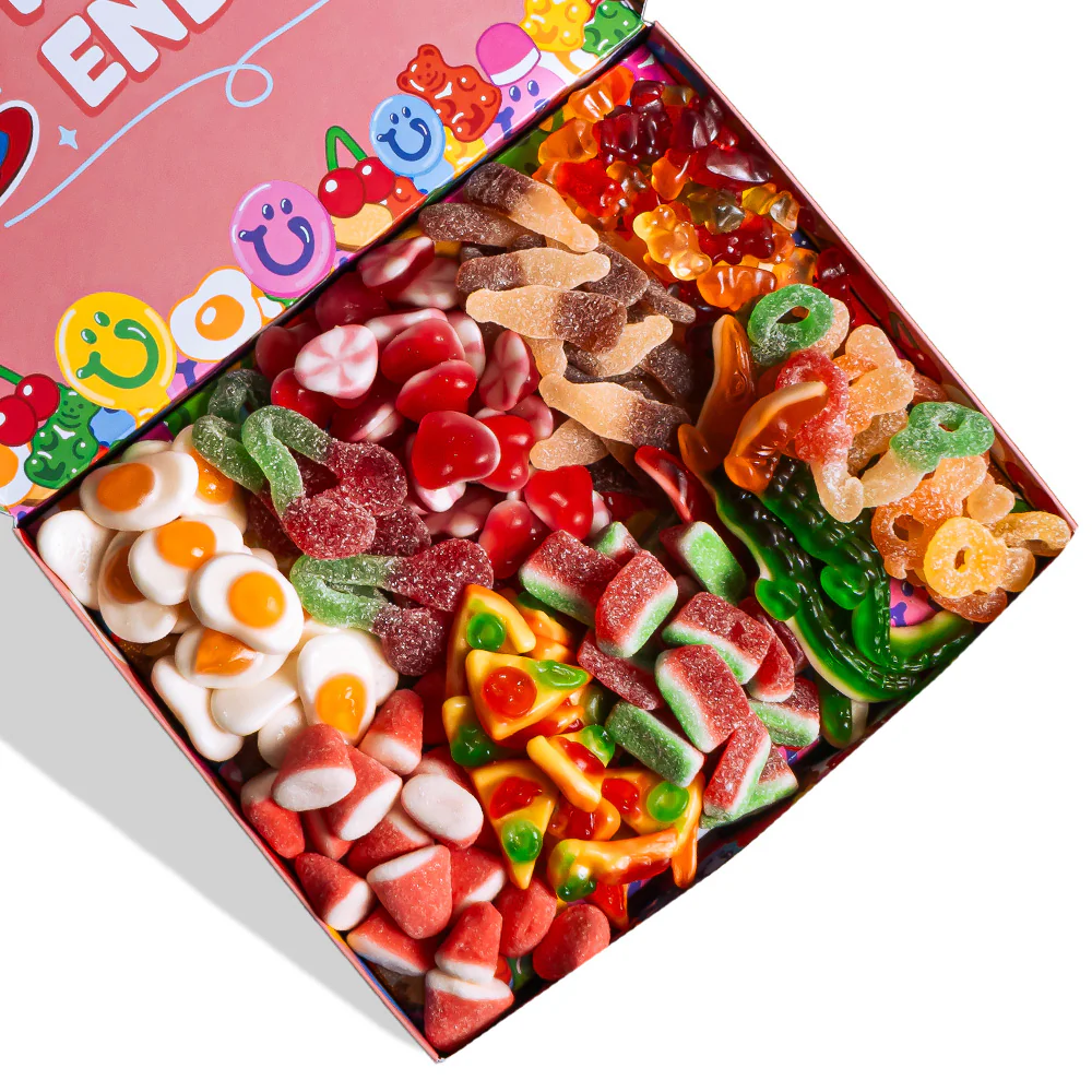 Wunnie box "Bride to be Happy", das Candy box zum Zusammenstellen mit den Gummibonbons der Braut - Image 3