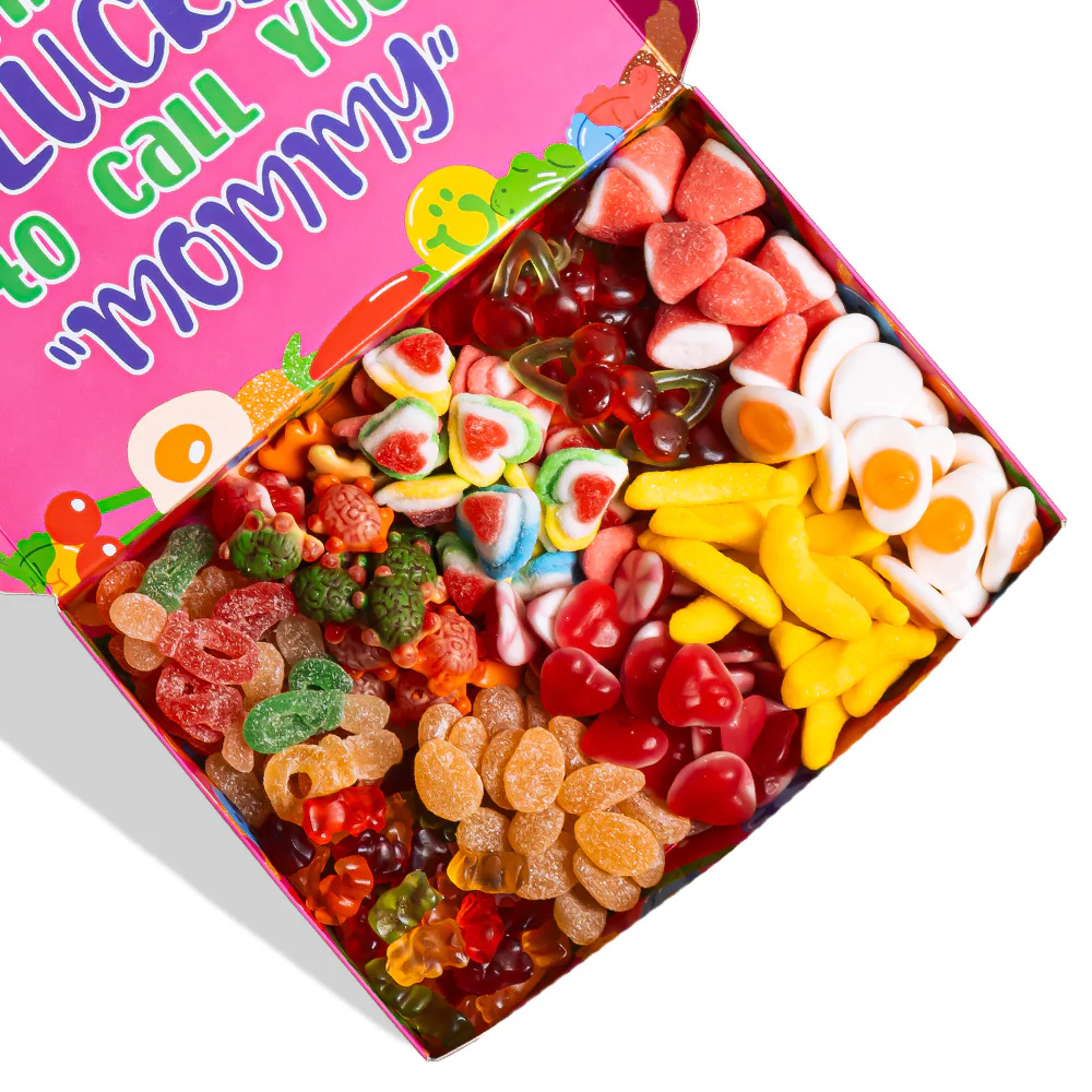 Wunnie box “Beste Mama”, der Candy box zum Zusammensetzen mit den Lieblings-Gummibärchen der Mama - Image 3