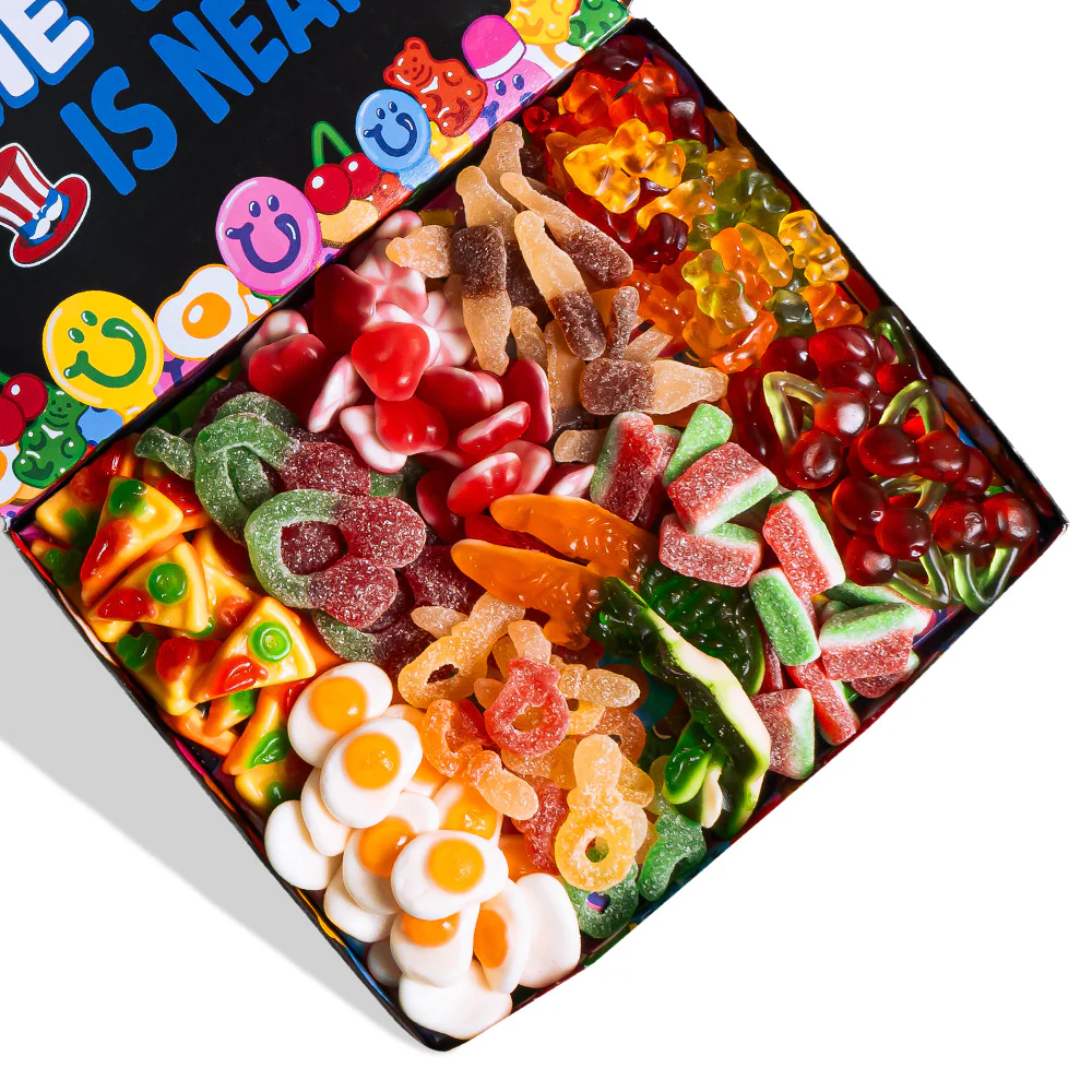 Wunnie box "Game over", das Candy box zum Zusammensetzen mit den Lieblingsgummibärchen des Bräutigams - Image 3