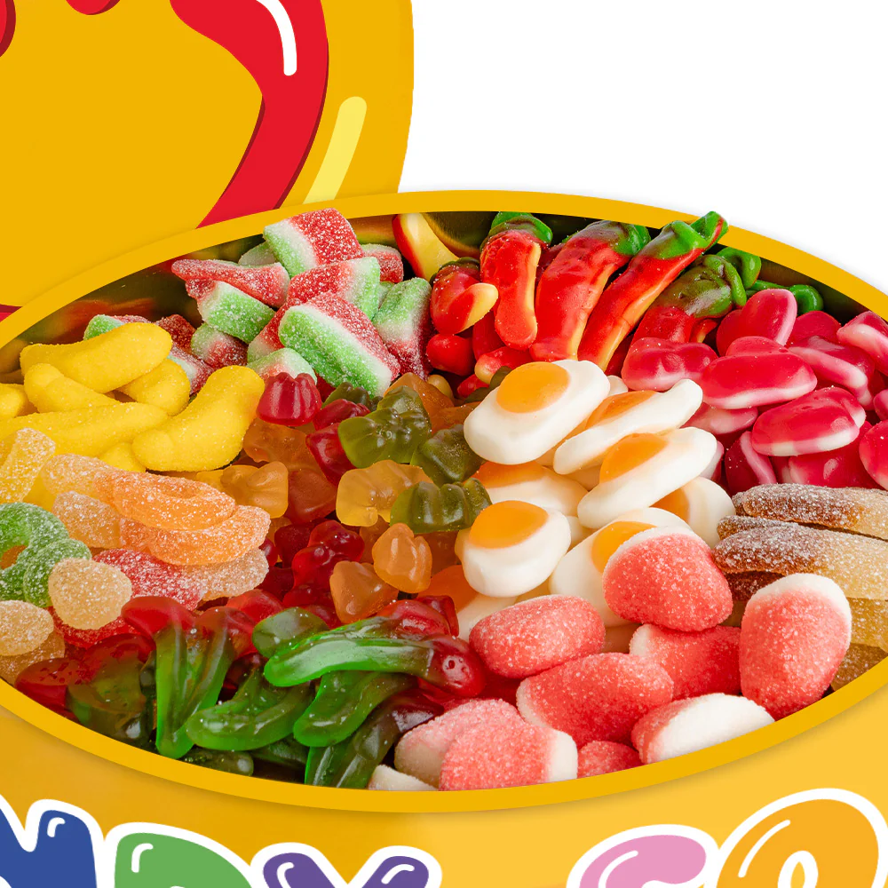 Wunnie Bucket, Dose mit Gummibonbons zum Zusammenstellen mit deinen Lieblingsgeschmacksrichtungen - Image 3