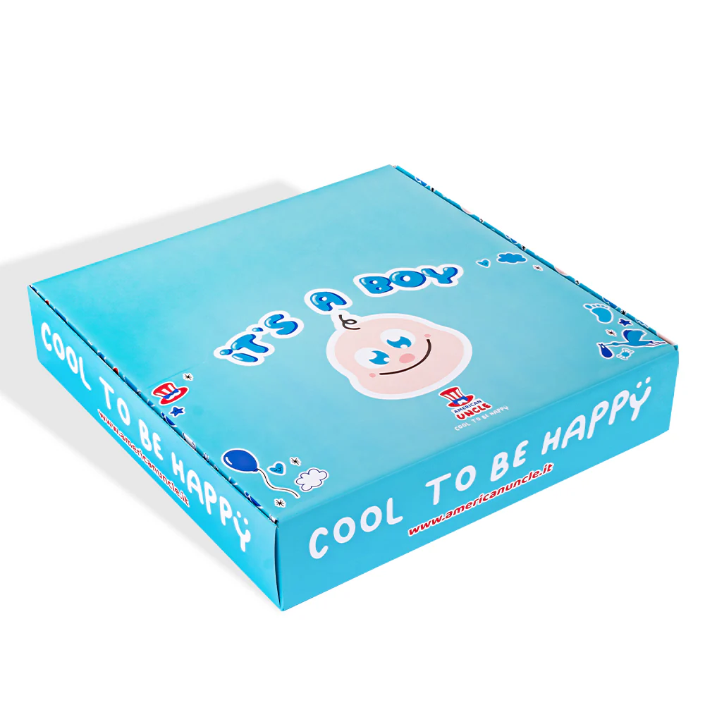 Candy Cube Kit “Es ist ein Junge”, Gummibärchenboxen zu 50g, ideal für die Babyparty oder Geburt (25, 50 oder 75 Stk.) - Image 5