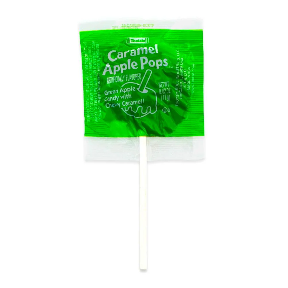 Caramel Apple Pop, Lutscher mit Karamell-Apfelgeschmack 17,7g