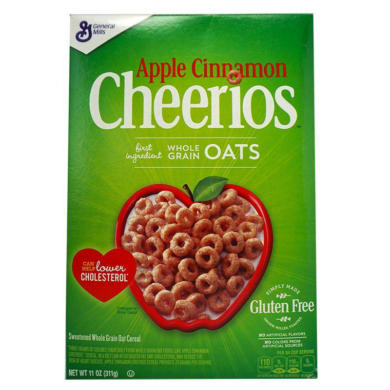 Cheerios Apple Cinnamon, Müsli mit Apfel und Zimt 311g