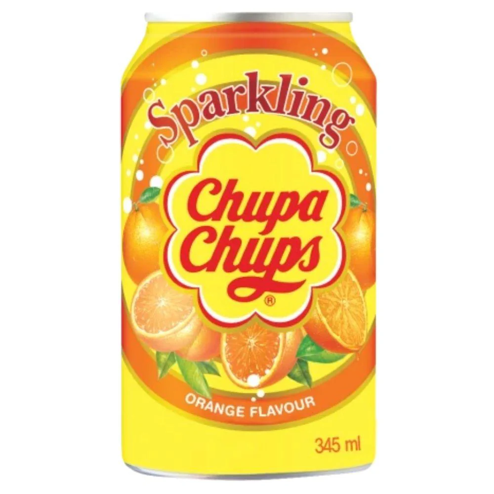 Chupa Chups Drink Orange, Orangengetränk mit 345 ml