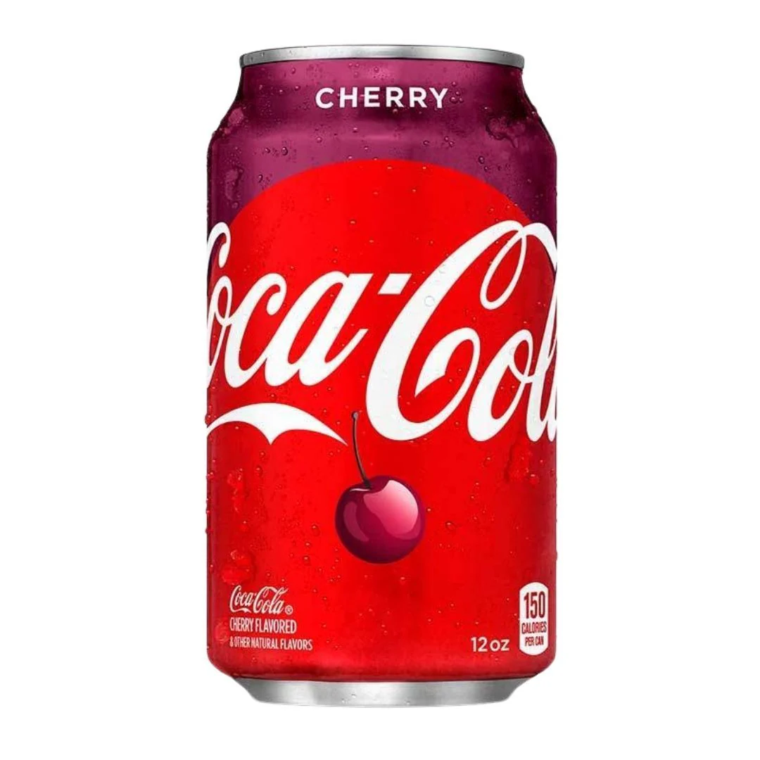 Coca-Cola Cherry, Coca cola mit Kirschgeschmack 355ml