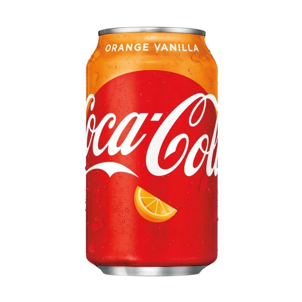 Coca-Cola Orange Vanilla, Coca cola mit Orange und Vanille 355ml