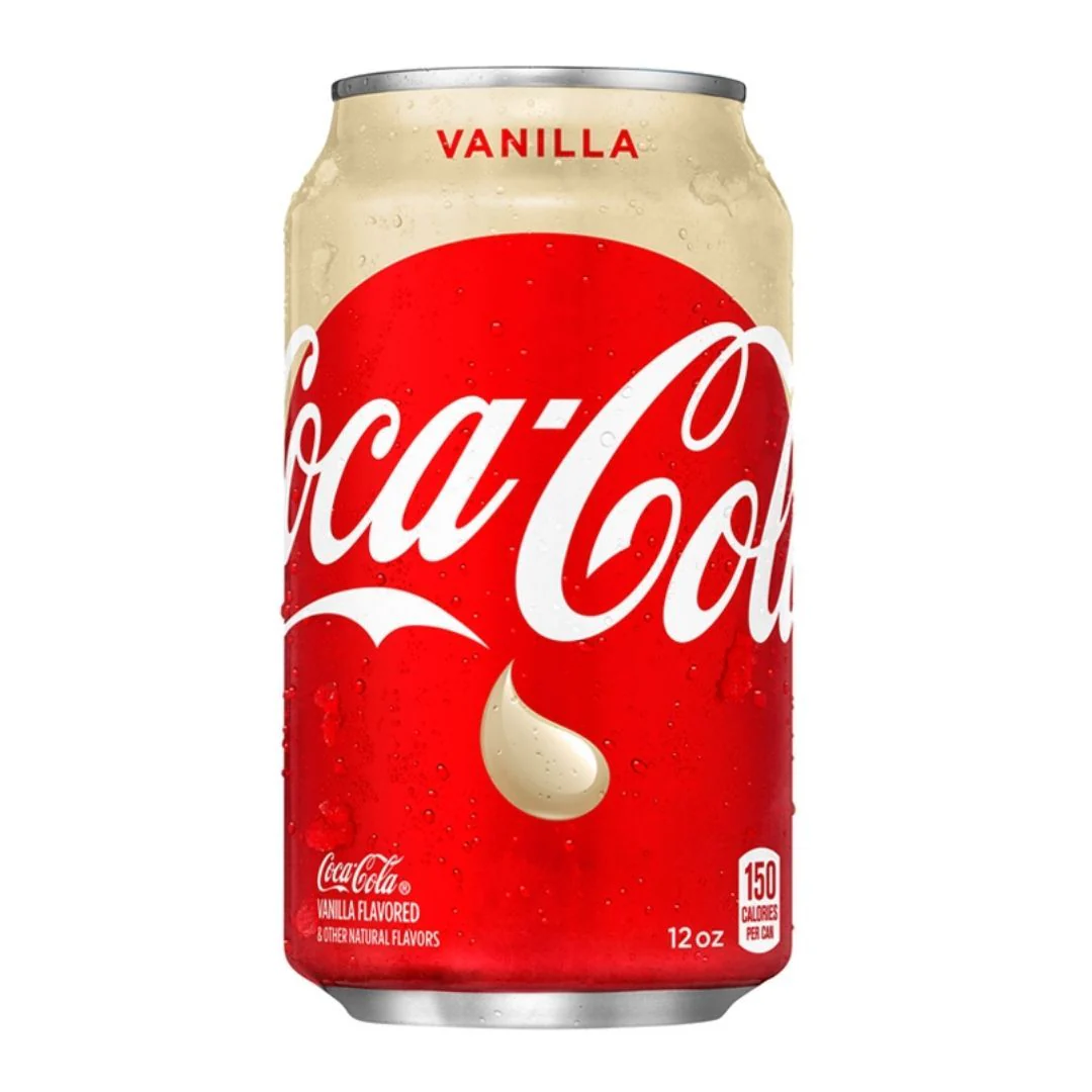 Coca-Cola Vanilla, Coca cola mit Vanille 355 ml