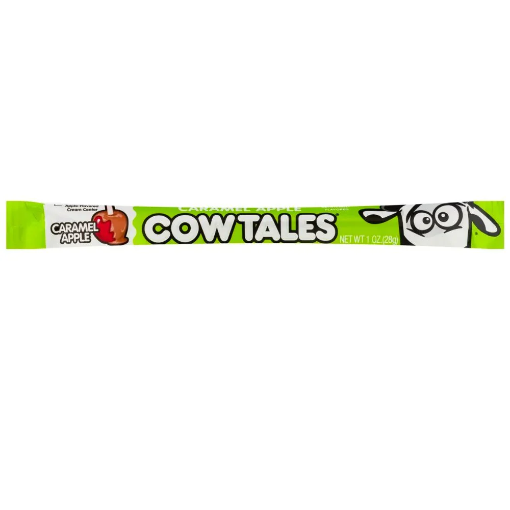 Cow Tales Caramel Apple, Karamellapfel-Bonbon mit 28g