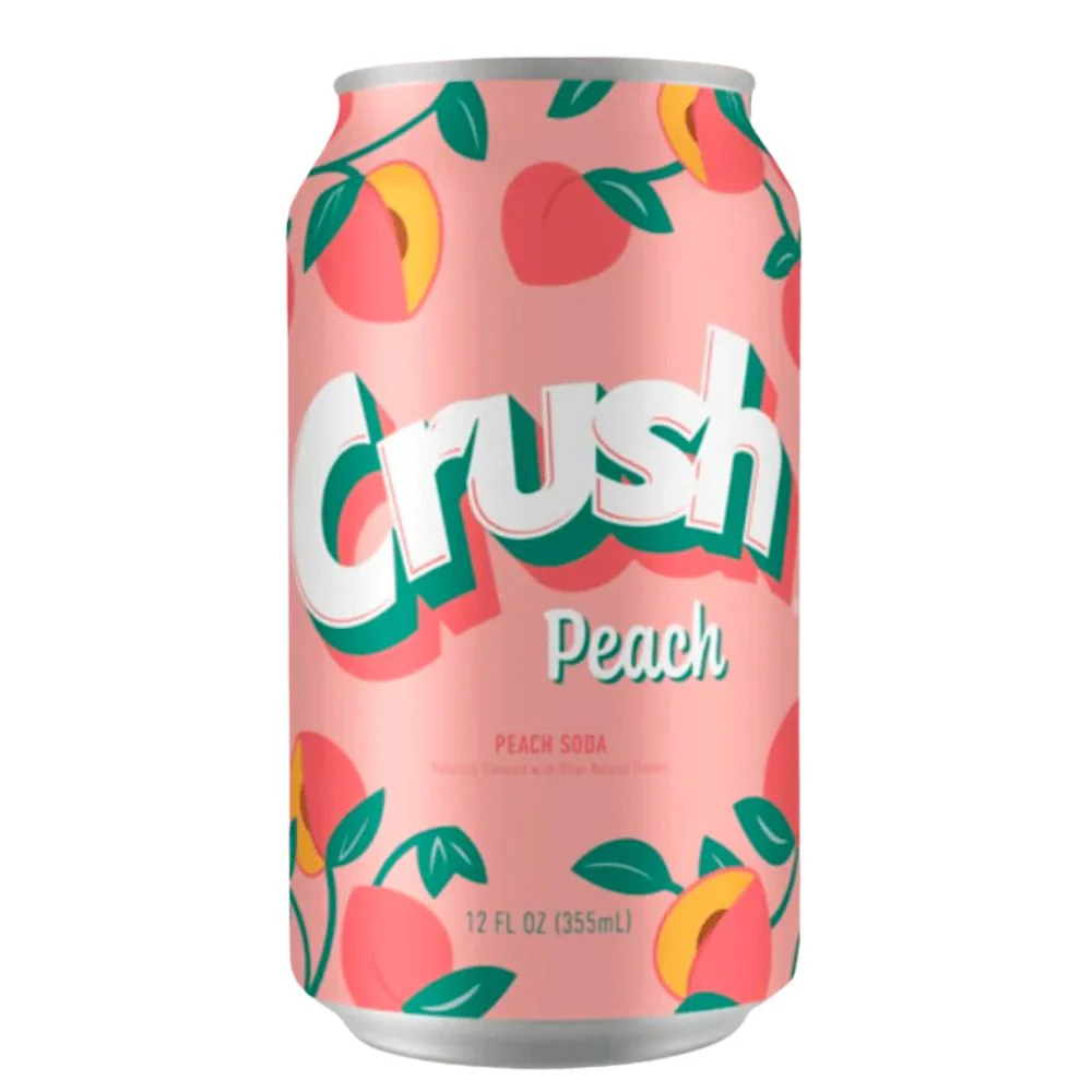 Crush Peach, Pfirsichgetränk 355 ml