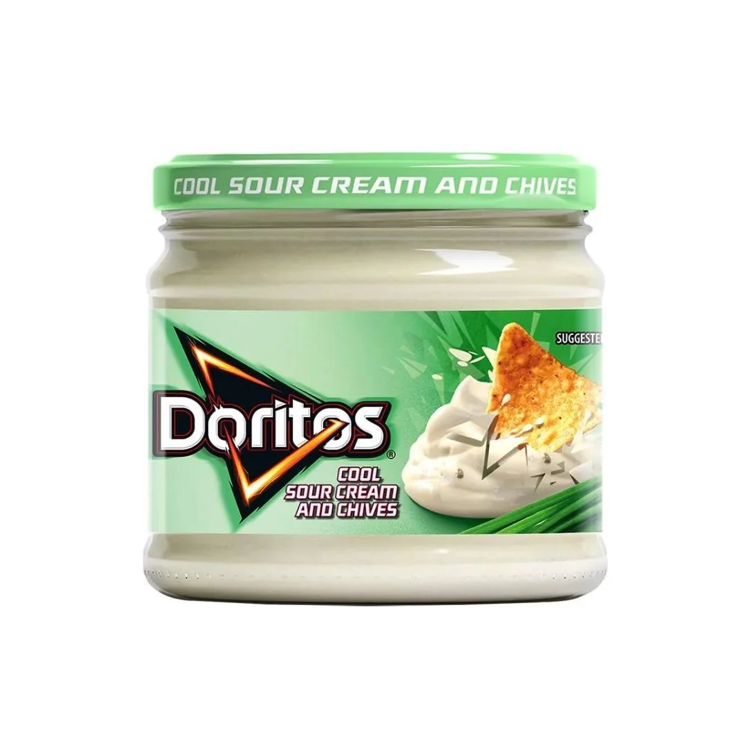 Doritos Cool Sour Cream and Chives, Käse- und Kräutersoße 300g