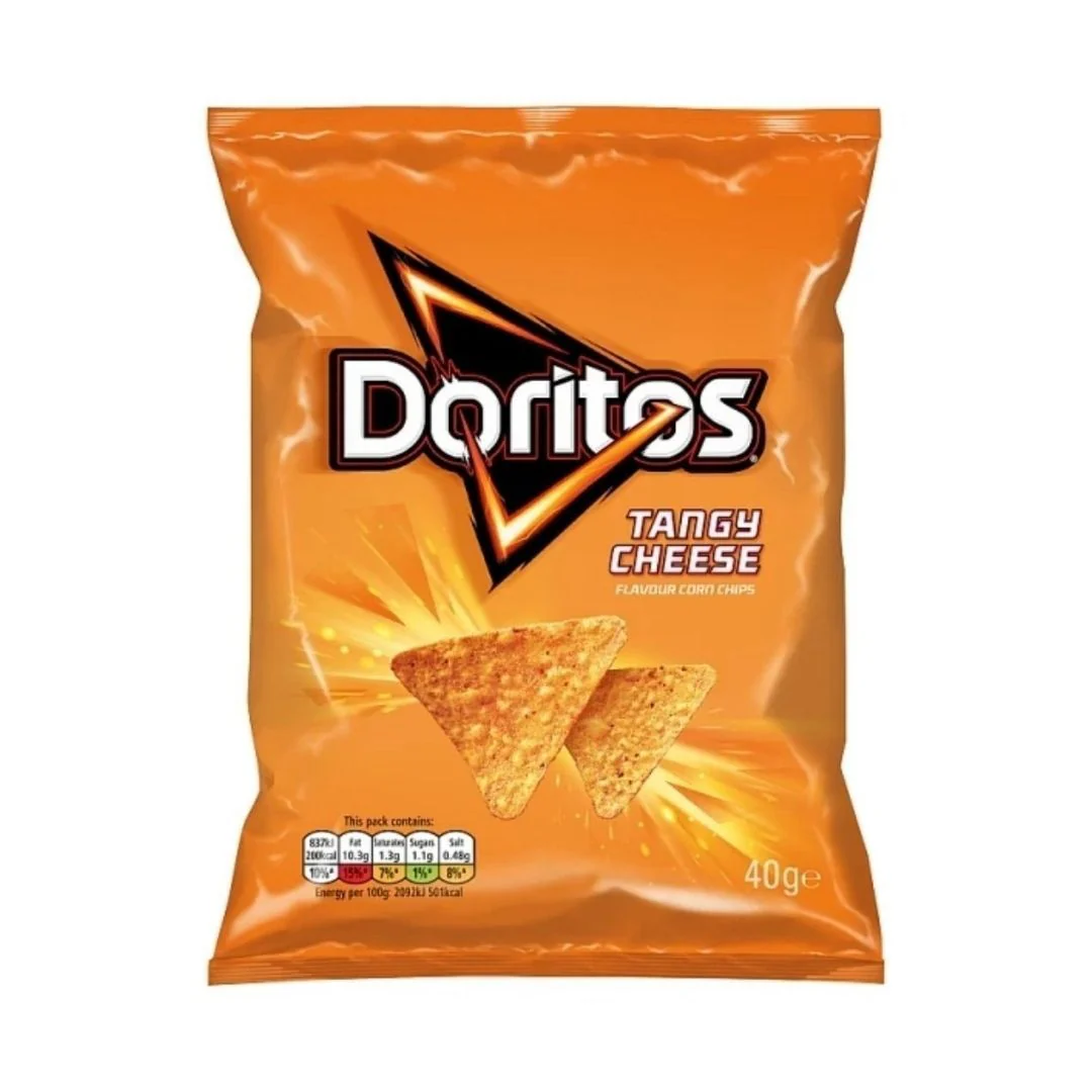 Doritos Tangy Cheese, würzige Käsesnacks von 40g 