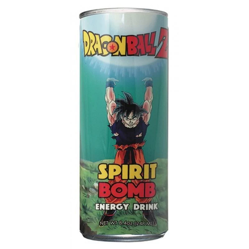 Dragonball Z Spirit Bomb Energy Drink, energy drink mit Fruchtgeschmack 355 ml