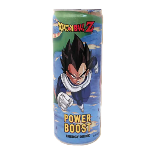 Dragonball Z Vegeta Power Boost Energy Drink, energy drink mit Fruchtgeschmack 355ml