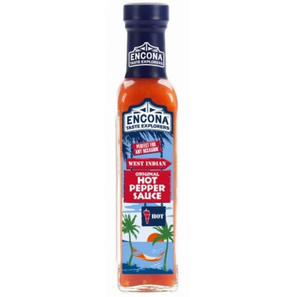 Encona Original Hot Pepper Sauce, scharfe Sauce mit 142ml