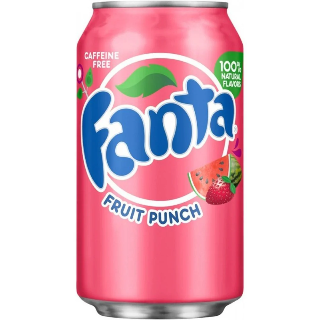 Fanta Fruit Punch, Fruchtgetränk mit 355 ml
