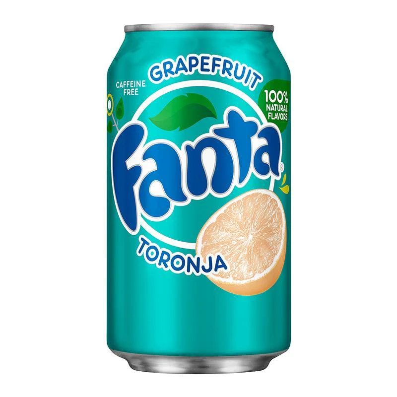 Fanta Grapefruit Toronja, Getränk mit Grapefruitgeschmack, 355 ml
