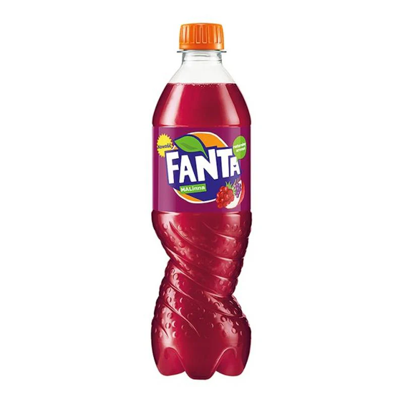 Fanta Malinna, Getränk mit Wildbeeren-Geschmack 500ml