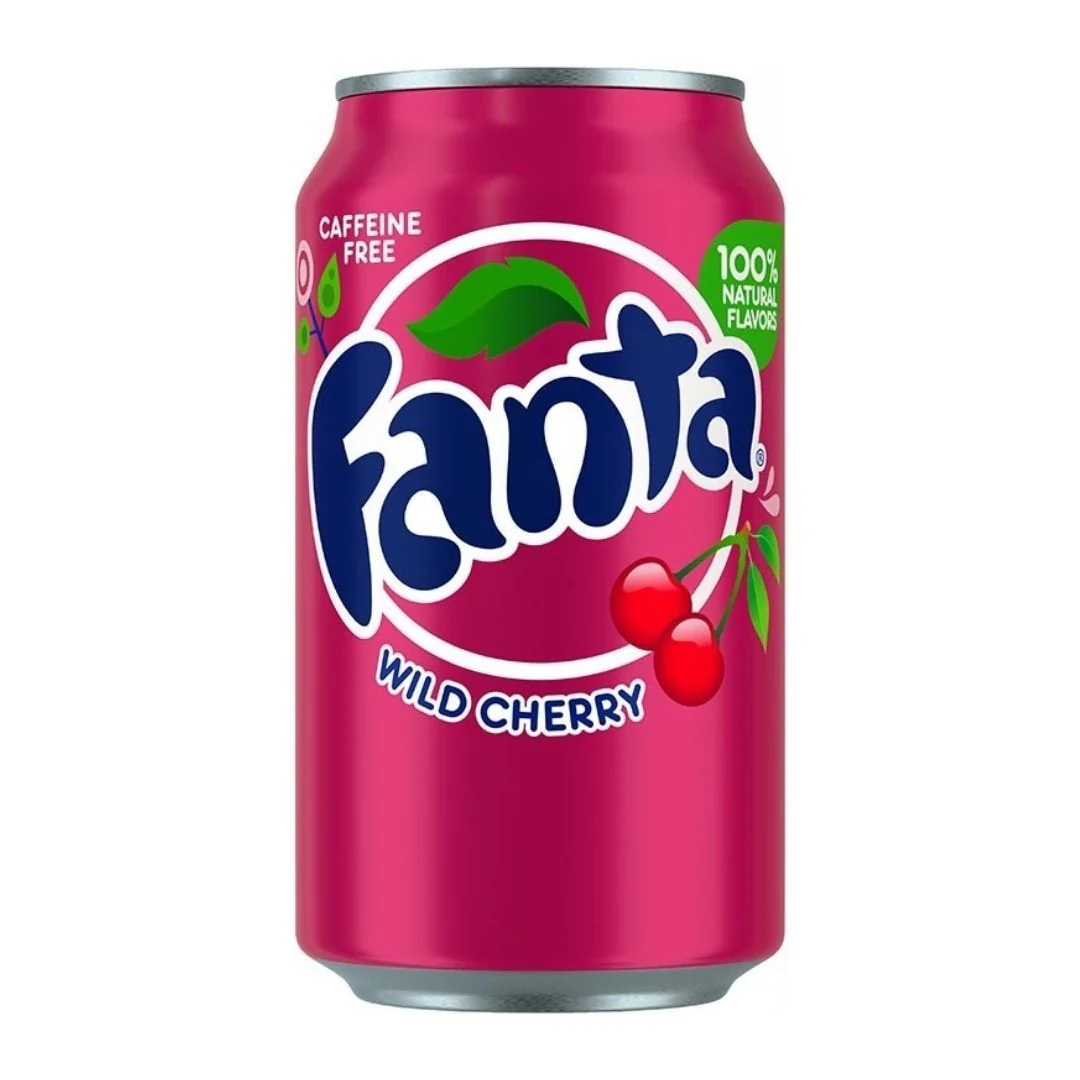 Fanta Wild Cherry, Getränk aus Wildkirsche 355ml