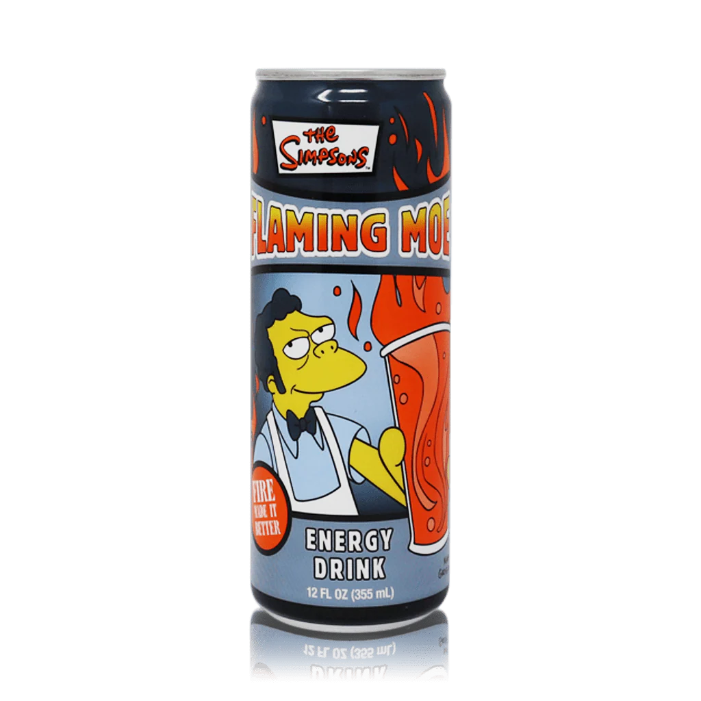 Flaming Moe Energy Drink, fruchtiges Energiegetränk mit 248 ml