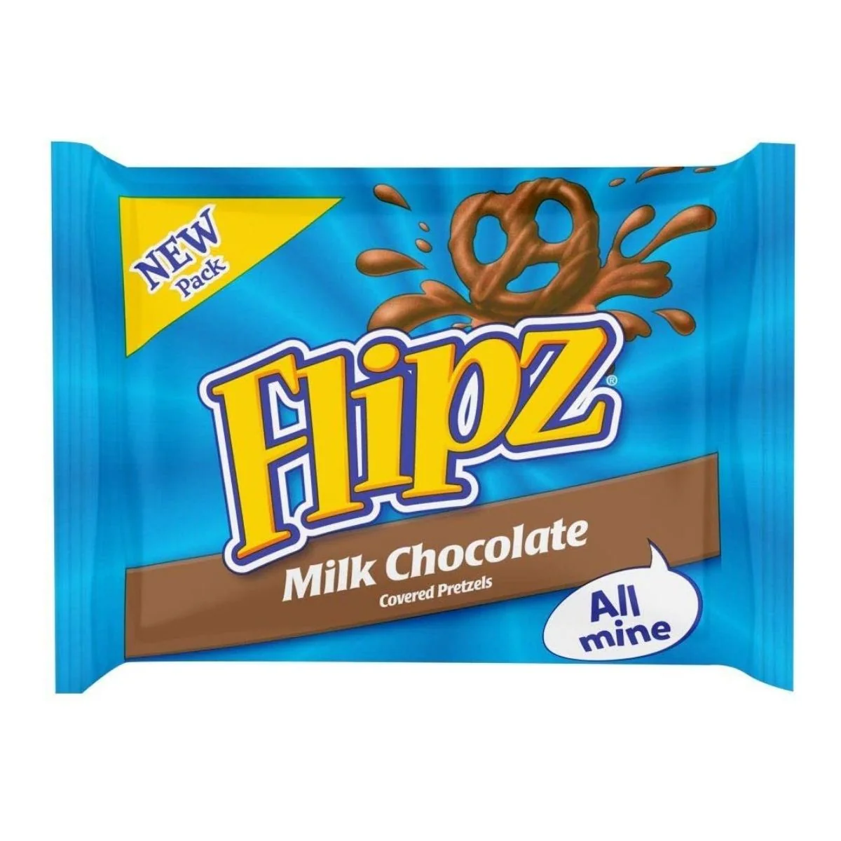 Flipz Milchschokolade, mit Schokolade überzogene Brezel 37g