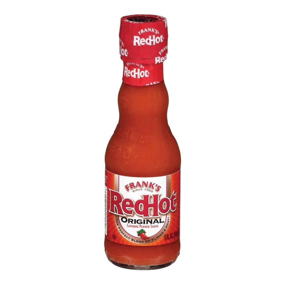 Frank's Red Hot Original Cayenne Pepper Sauce, scharfe Cayennepfeffersoße mit 148 ml