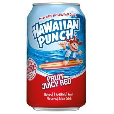 Hawaiian Punch Fruit Juicy Red, alkoholfreies Fruchtgetränk mit 355 ml