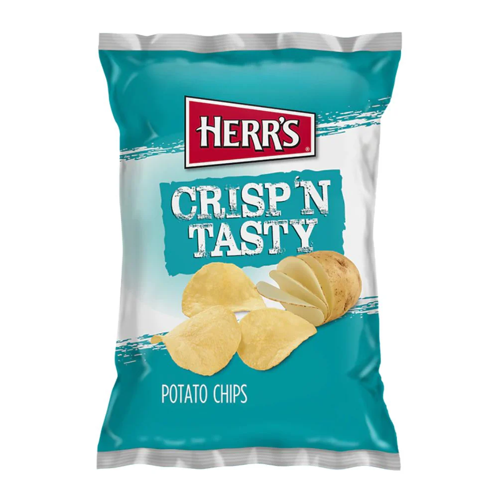 Herr's Crisp'n Tasty, knusprige Chips 28g 