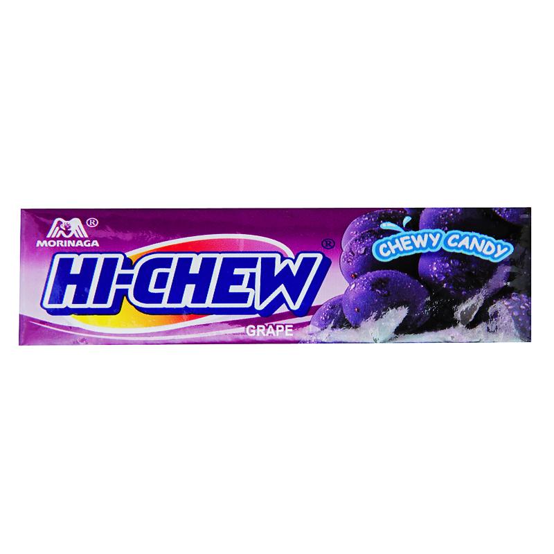 Hi-Chew Grape, Kaugummi mit Traubengeschmack, 50g