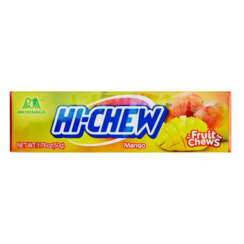 Hi-Chew Mango, Kaugummi mit Mango-Geschmack 50g