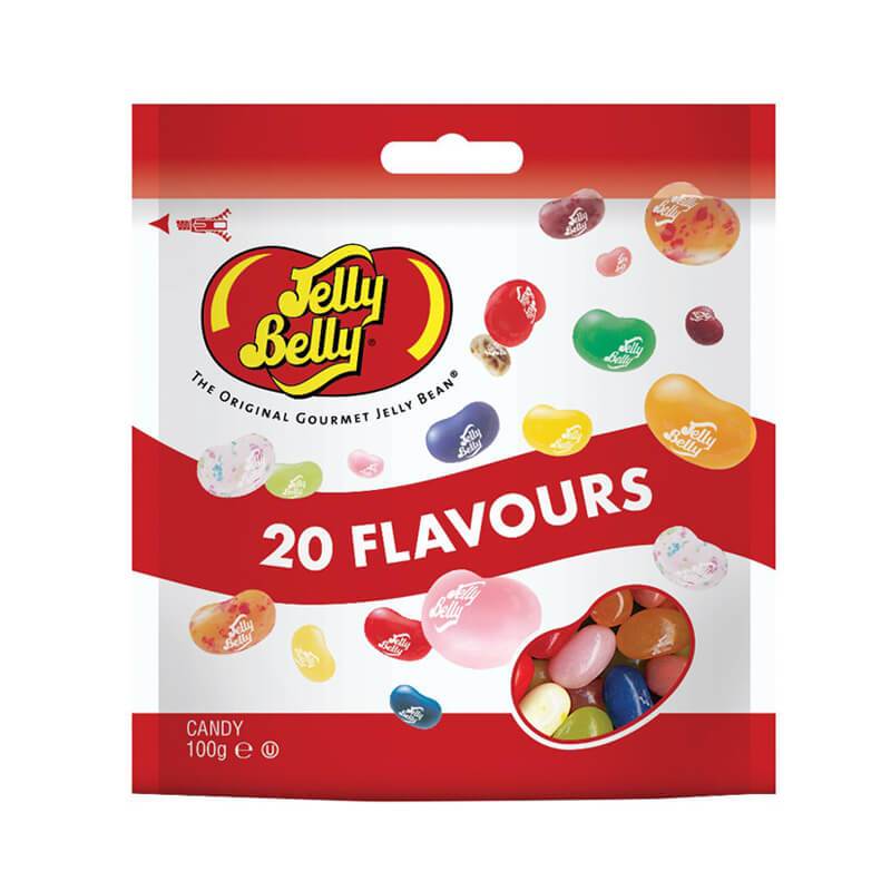 Jelly Belly 20 Geschmacksrichtungen, Fruchtbonbons 70g 