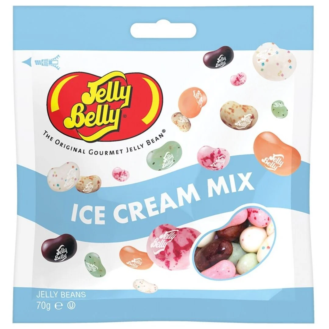 Jelly Belly Ice Cream Mix, Bonbons mit Eisgeschmack 70g