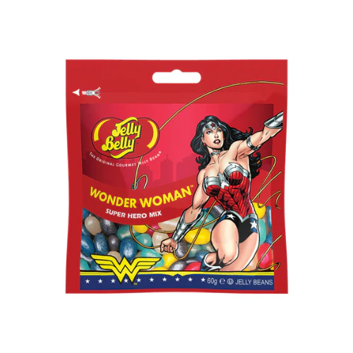 Jelly Belly Super Hero Wonder Woman, Fruchtbonbons 60g