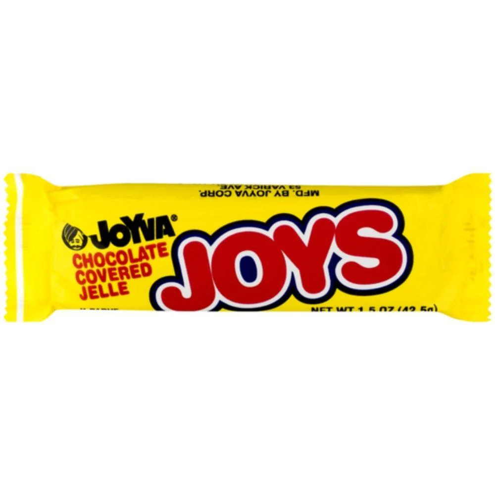 Joyva Joys, Schokoladen- und Himbeerriegel 42,5g