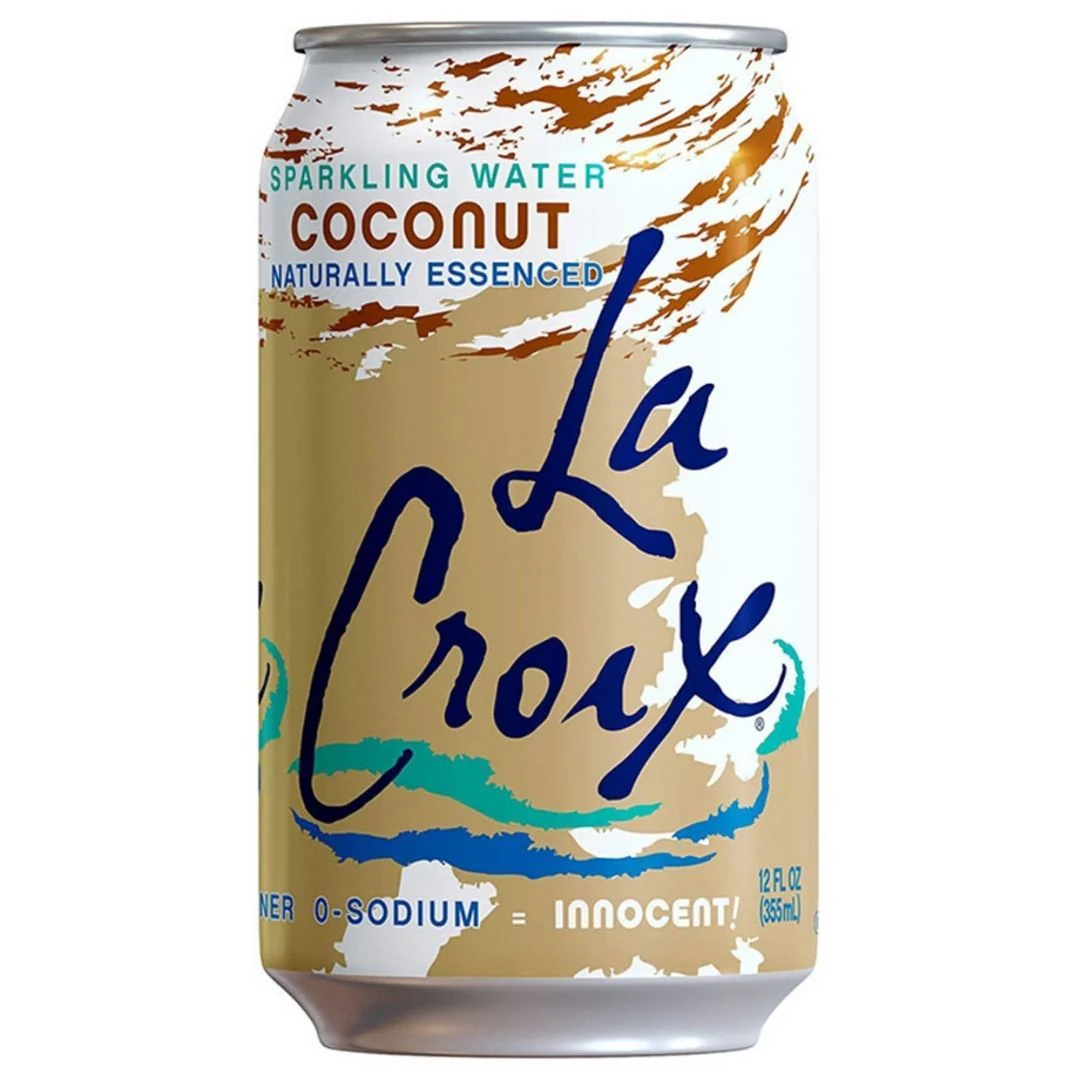 La Croix Coconut, Getränk mit Kokosnussgeschmack, 355 ml