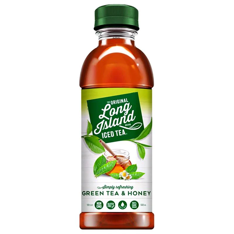 Long Island Iced Tea Grüner Tee und Honig, grüner Tee mit 532 ml
