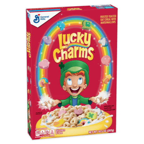 Lucky Charms, Müsli mit marshmallow 422g 