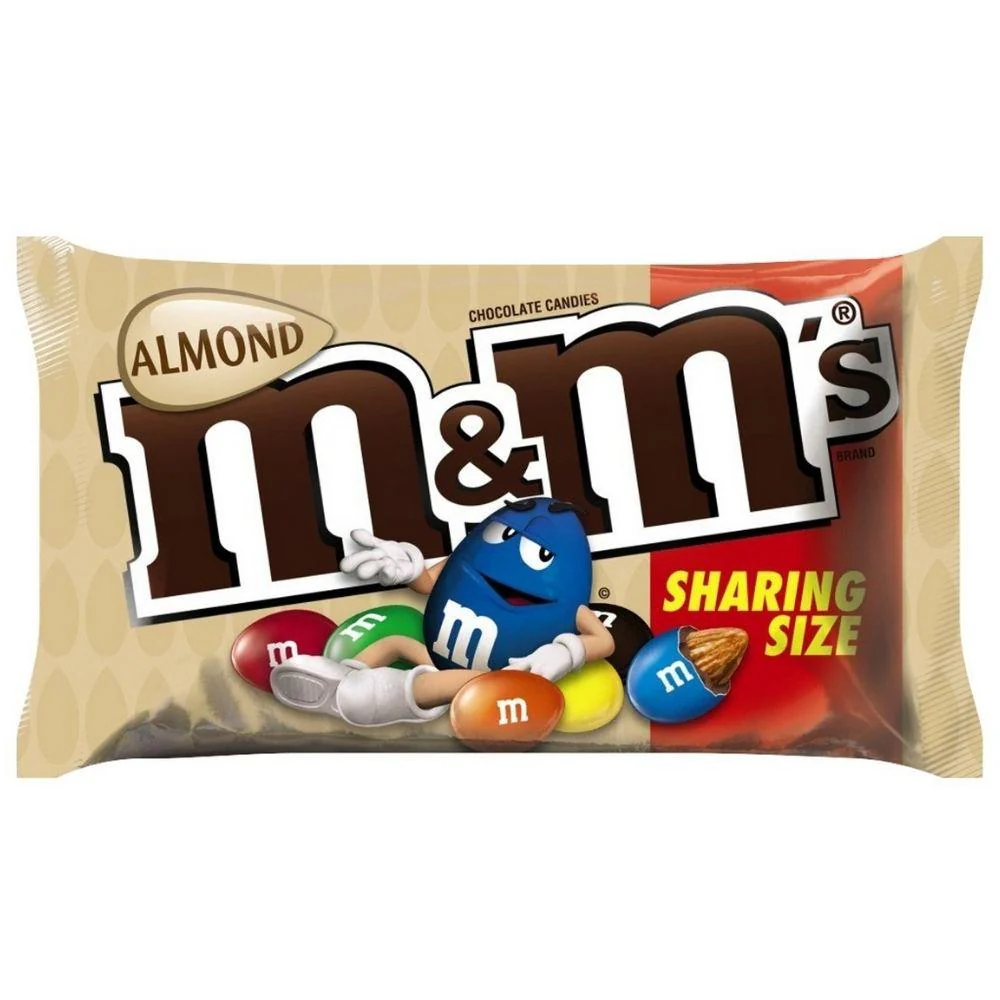 M&M's Almond Sharing Size, m&m's mit Mandeln 80g