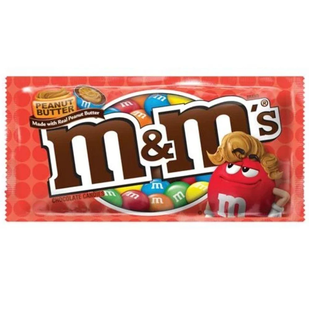 M&M's Peanut Butter, M&M's mit Erdnussbutter 46,2g