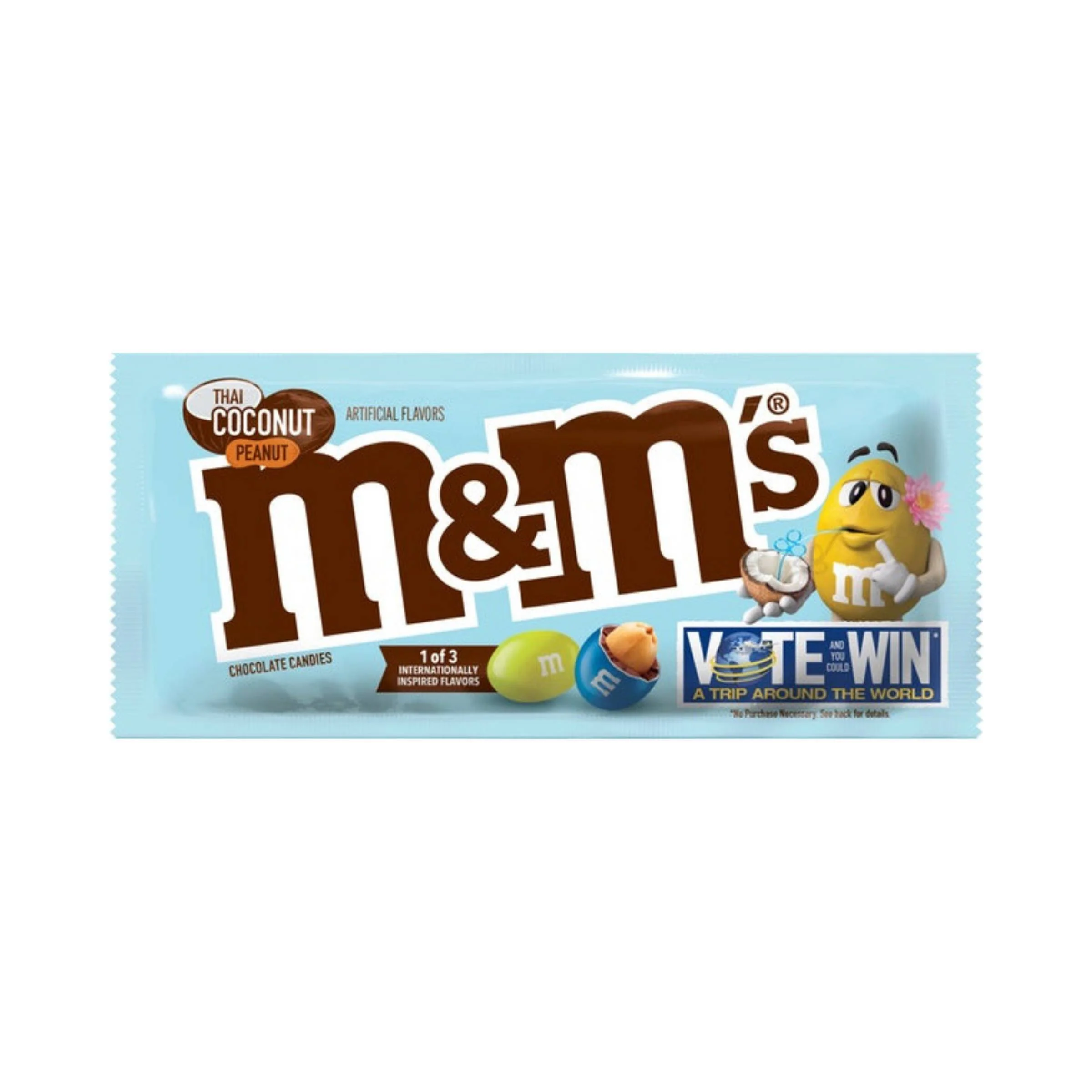 M&M's Coconut Peanut, M&M's mit Kokosnussgeschmack, 49,3g