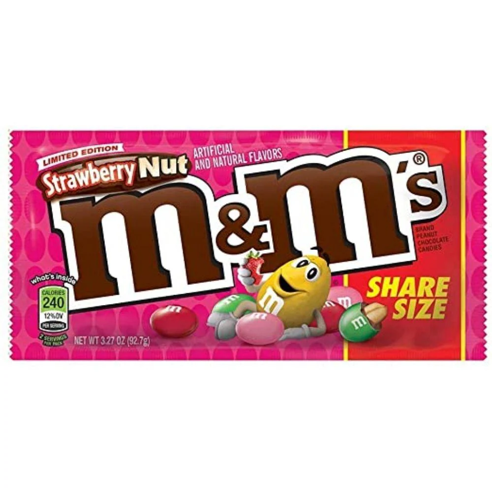 M&M's Strawberry Nut Limited Edition, M&M's mit Erdbeere 92g