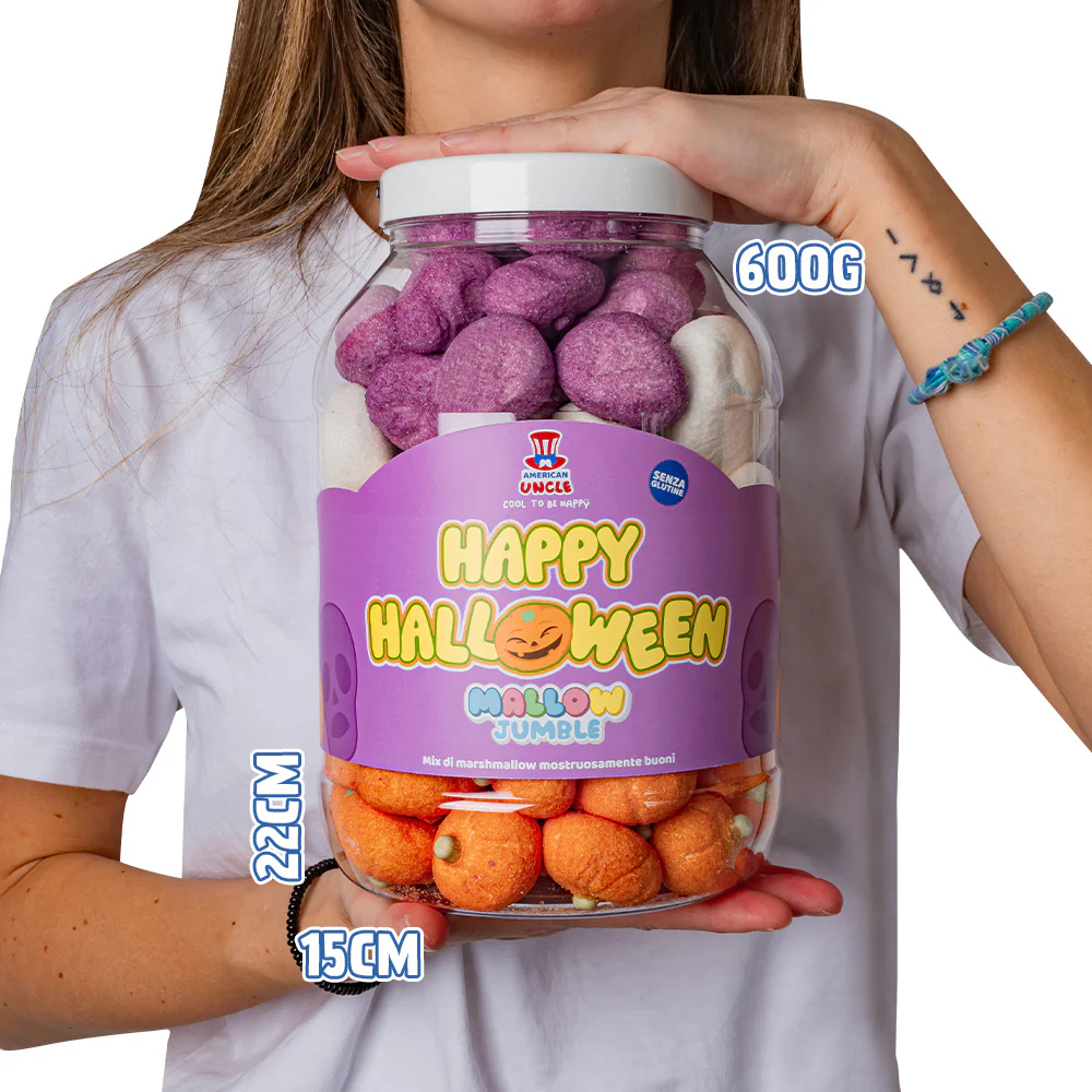 Mallow Jumble "Frohes Halloween", Glas von marshmallow zum Zusammenstellen mit deinen Lieblingsgeschmäckern - Image 5