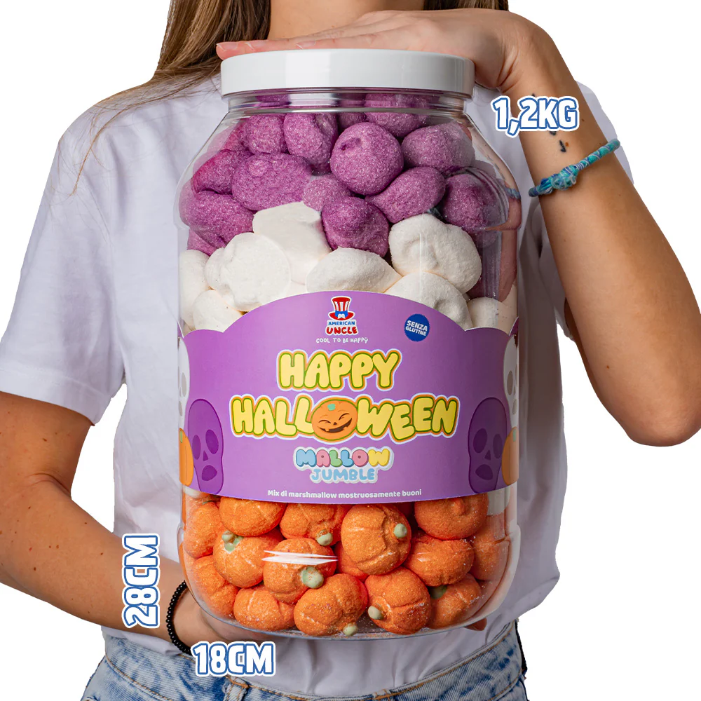Mallow Jumble "Frohes Halloween", Glas von marshmallow zum Zusammenstellen mit deinen Lieblingsgeschmäckern - Image 6