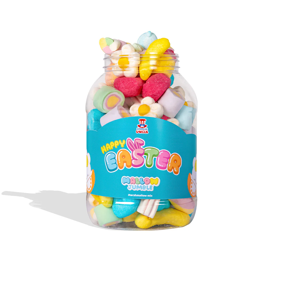 Mallow Jumble "Frohe Ostern", Glas von marshmallow zum Zusammenstellen mit deinen Lieblingsgeschmäckern - Image 4