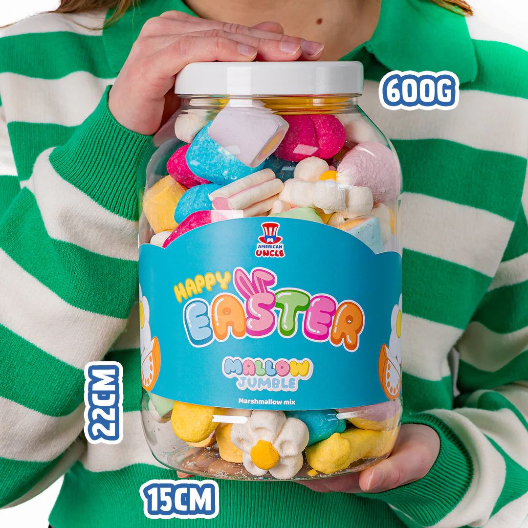 Mallow Jumble "Frohe Ostern", Glas von marshmallow zum Zusammenstellen mit deinen Lieblingsgeschmäckern - Image 5