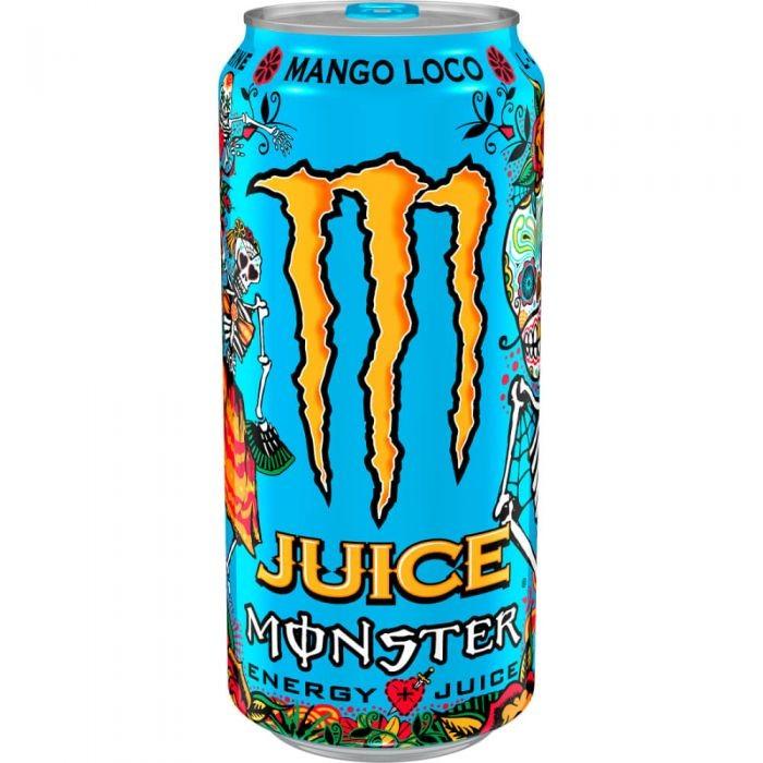 Monster Juice Mango Loco, energy drink mit Mango, 473 ml