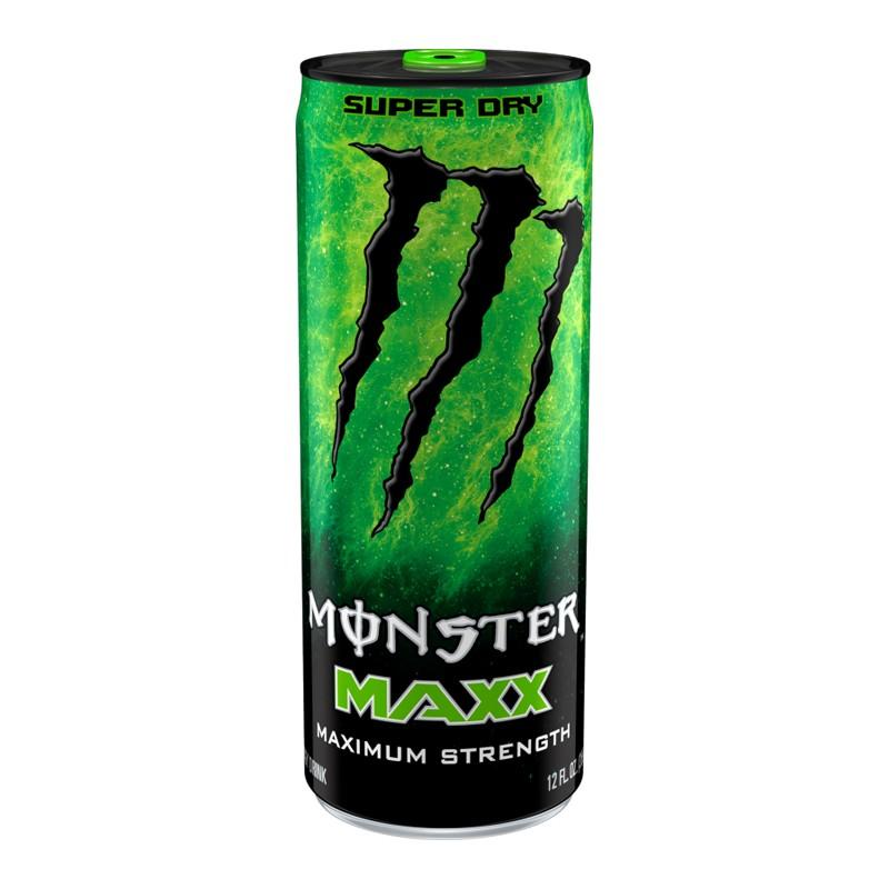 Monster Maxx Super Dry, energy drink Fruchtgeschmack, 355 ml
